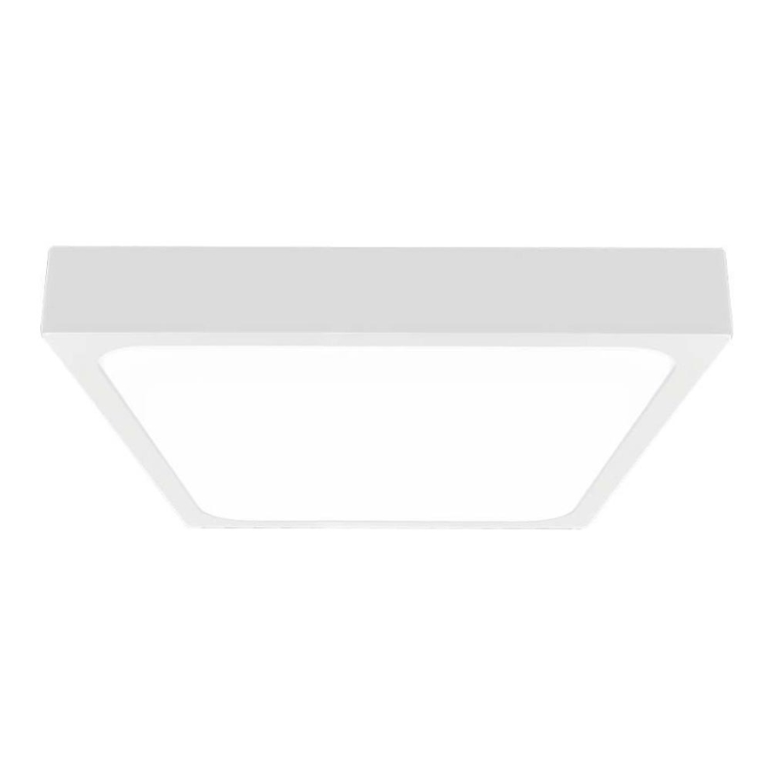 LED Kúpeľňové stropné svietidlo LED/18W/230V 6500K IP44 22,5x22,5 cm biela