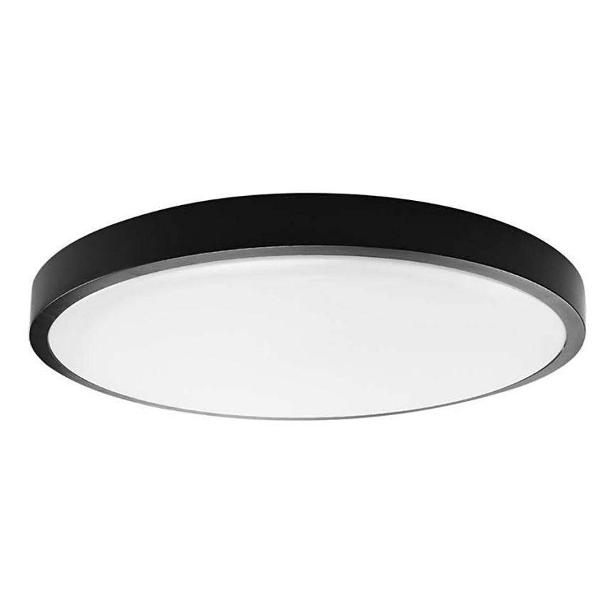 LED Kúpeľňové stropné svietidlo LED/24W/230V 4000K IP44 čierna