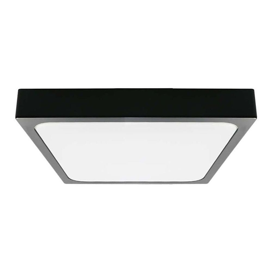 LED Kúpeľňové stropné svietidlo LED/24W/230V 6500K IP44 čierna