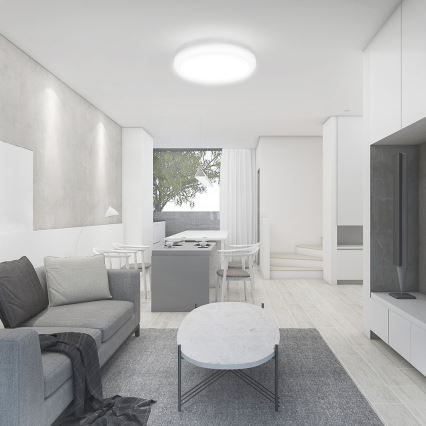 LED Kúpeľňové stropné svietidlo SAMSUNG CHIP LED/24W/230V IP44 6500K pr. 29 cm biela