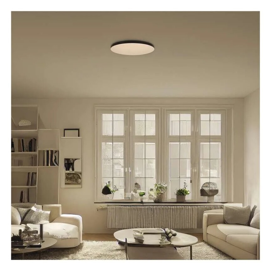 LED Kúpeľňové stropné svietidlo LED/32W/230V 3000/4000/5700K IP55 čierna