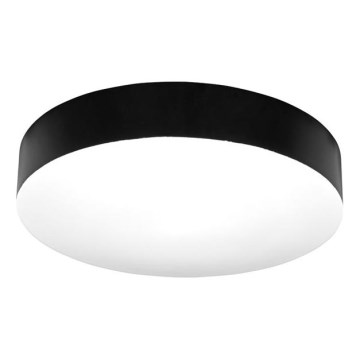 LED Kúpeľňové stropné svietidlo MAKARON LED/36W/230V 3000/4000/6000K pr. 40 cm IP44 čierna