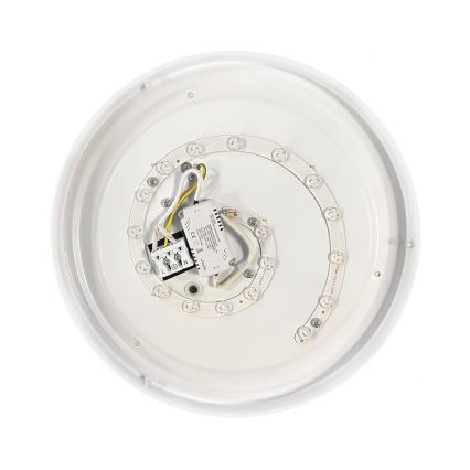 LED kúpeľňové stropné svietidlo MAYA, 15 W, 230 V, pr. 33 cm, IP44, lesklý chróm