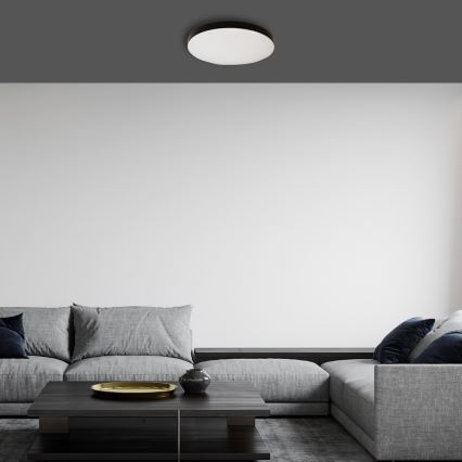 LED Kúpeľňové stropné svietidlo MAYA LED/15W/230V pr. 33 cm IP44 čierna