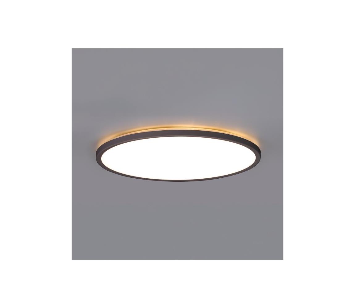 LED kúpeľňové stropné svietidlo NIVERA LED/24W/230V IP54 pr. 30 cm čierne 004091