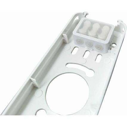 LED Stmievateľné kúpeľňové stropné svietidlo SLIDE LED/6/12/18/24W/230V 2900/4000/6200K IP44 biela