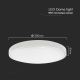 LED Kúpeľňové stropné svietidlo so senzorom LED/24W/230V 3000K IP44 biela + diaľkové ovládanie