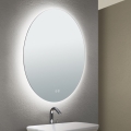LED Kúpeľňové vyhrievané nástenné zrkadlo s podsvietením FOCUS LED/25W/230V 3000/4200/6000K pr. 60 cm IP44