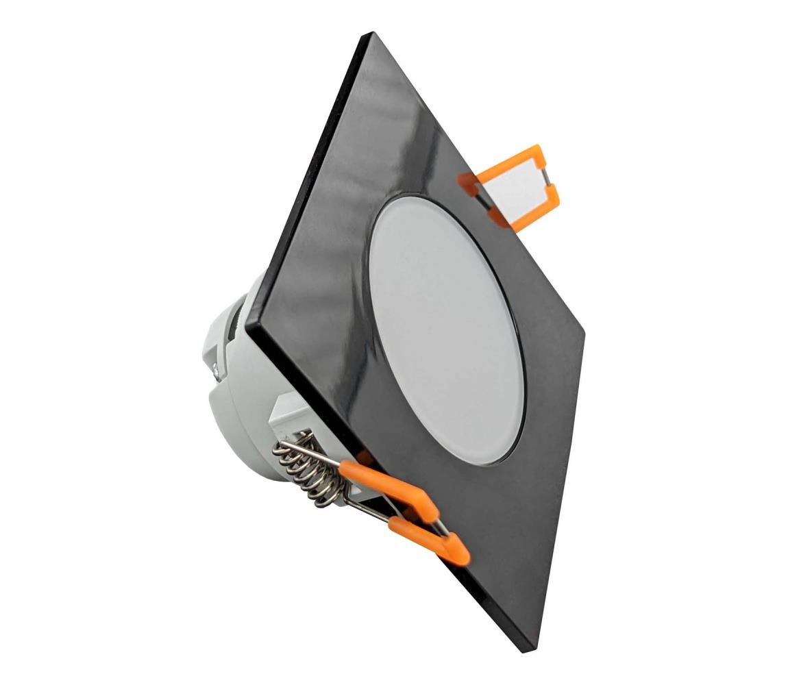 Greenlux LED kúpeľňové zapustené svietidlo BONO LED/5W/230V 3000K IP65 čierne