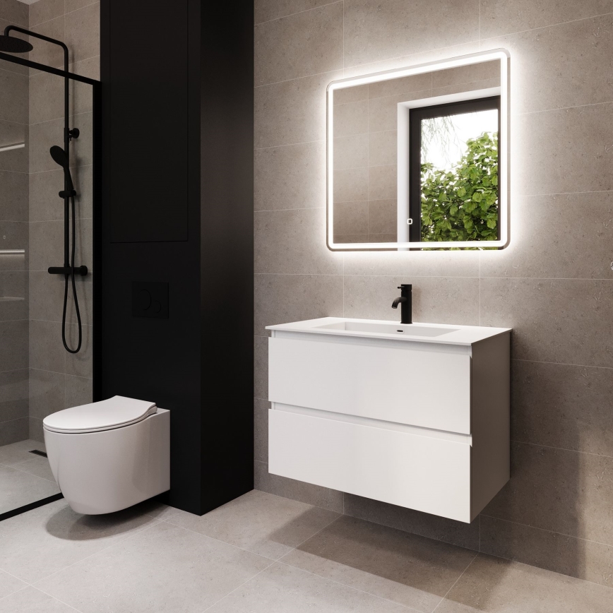 LED Kúpeľňové zrkadlo TARS LED/27,2W/230V IP44