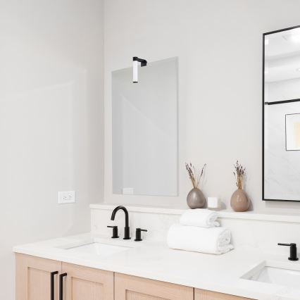 LED kúpeľňové zrkadlové osvetlenie APA MINI LED/4W/230V IP44 čierne