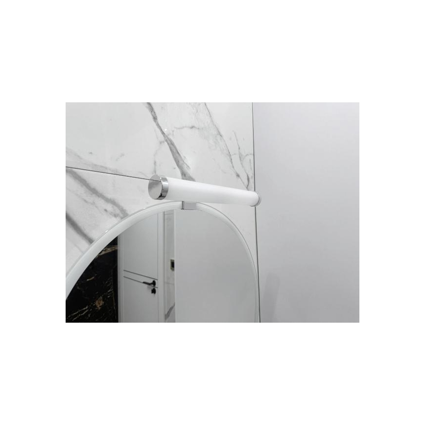 LED kúpeľňové zrkadlové osvetlenie LED/8W/230V 30 cm IP44 lesklý chróm