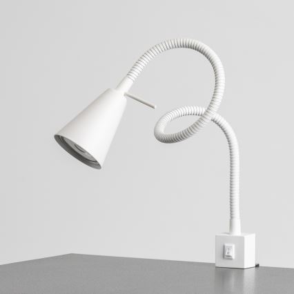LED lampa s klipom 1xGU10/4,7W/230V biela