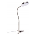 LED lampa s klipom LED/3,2W/230V matný chróm