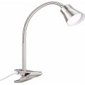 LED lampa s klipom LED/3,2W/230V matný chróm