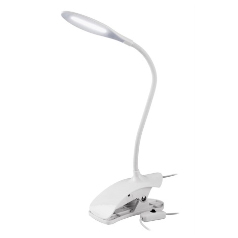 LED lampa s klipom LED/4,8W/USB