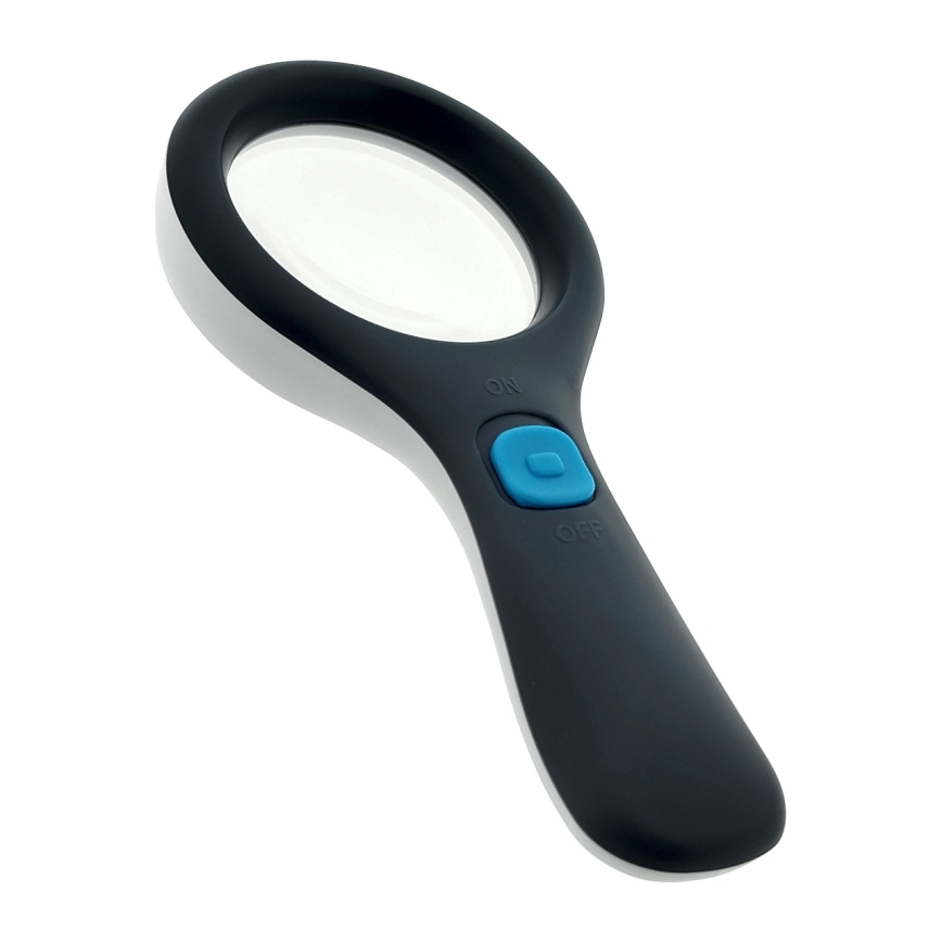 LED lupa 3× zväčšenie s LED podsvietením/3W/2xAAA IP22