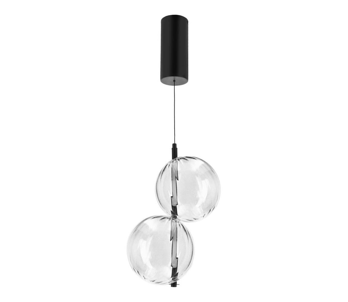 LED luster na kábli PLAYA LED/10W/230V čierny 32-50489