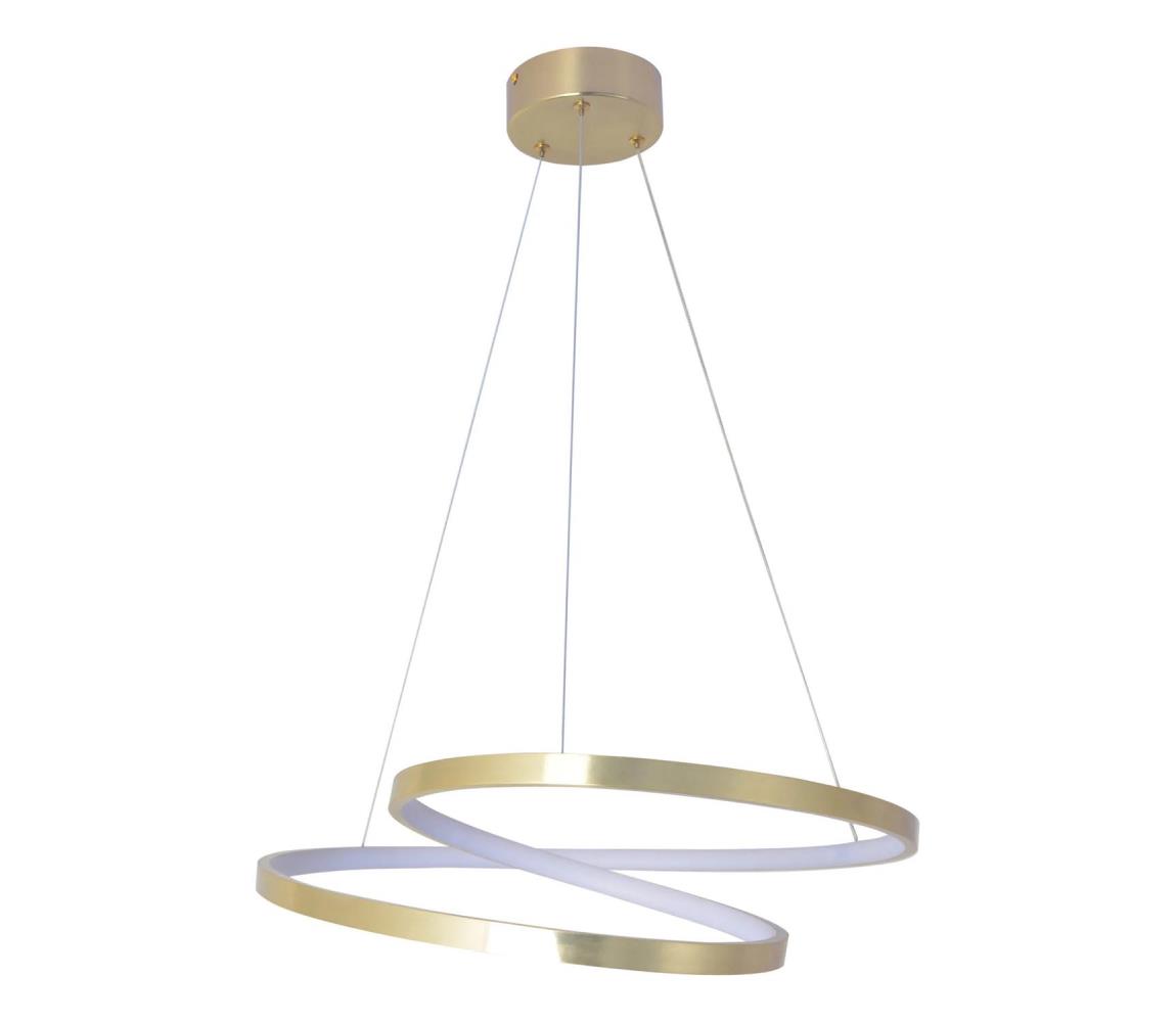 LED luster na kábli ZEFIRA LED/40W/230V 4000K priemer 50 cm zlatý 328052