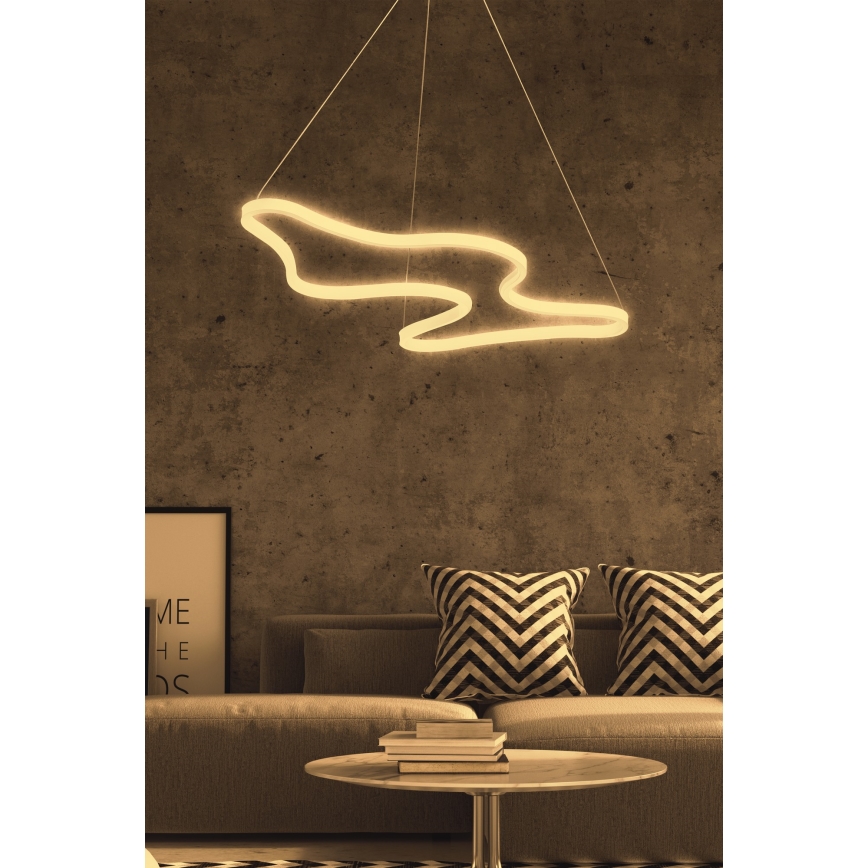 LED Luster na laná ARTISAN LED/36W/230V 4000K biely