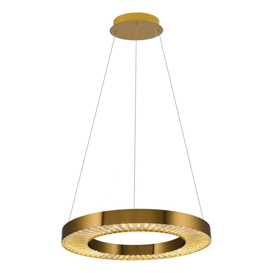 LED luster na lane JESI LED/35W/230V 3000K pr. 60 cm bronzový