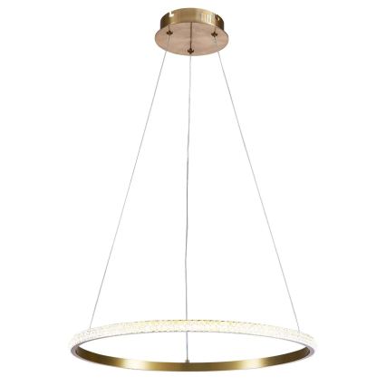 LED luster na lankách DIANA LED/25W/230V 4000K pr. 50 cm zlatý
