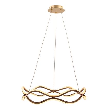 LED luster na lankách VAVE LED/28W/230V ružové zlato