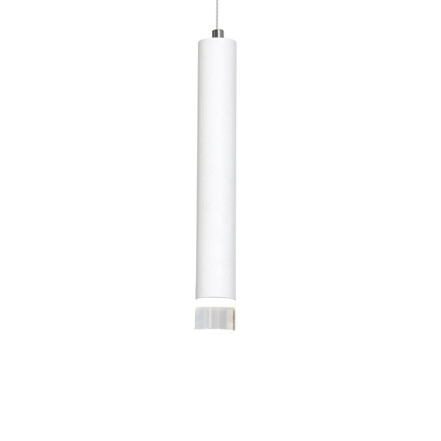 LED Luster na lanku ALBA 3xLED/15W/230V biela