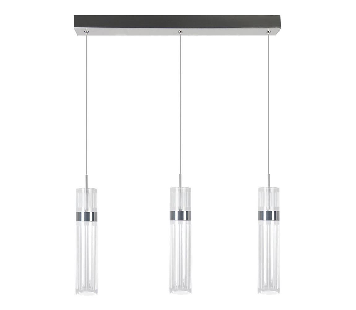 Light Prestige LED luster na lanku AMBIENTE 3xLED/6W/230V 3000/4000/6000K lesklý chróm LP-1510/3L CH
