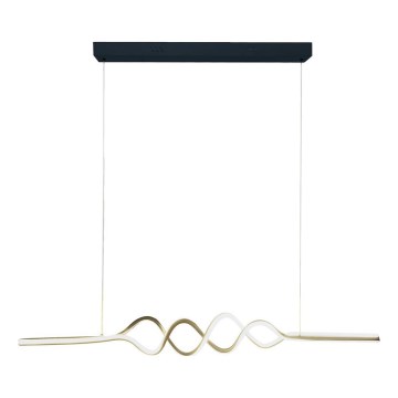 LED Luster na lanku ANCONA LED/36W/230V zlatá