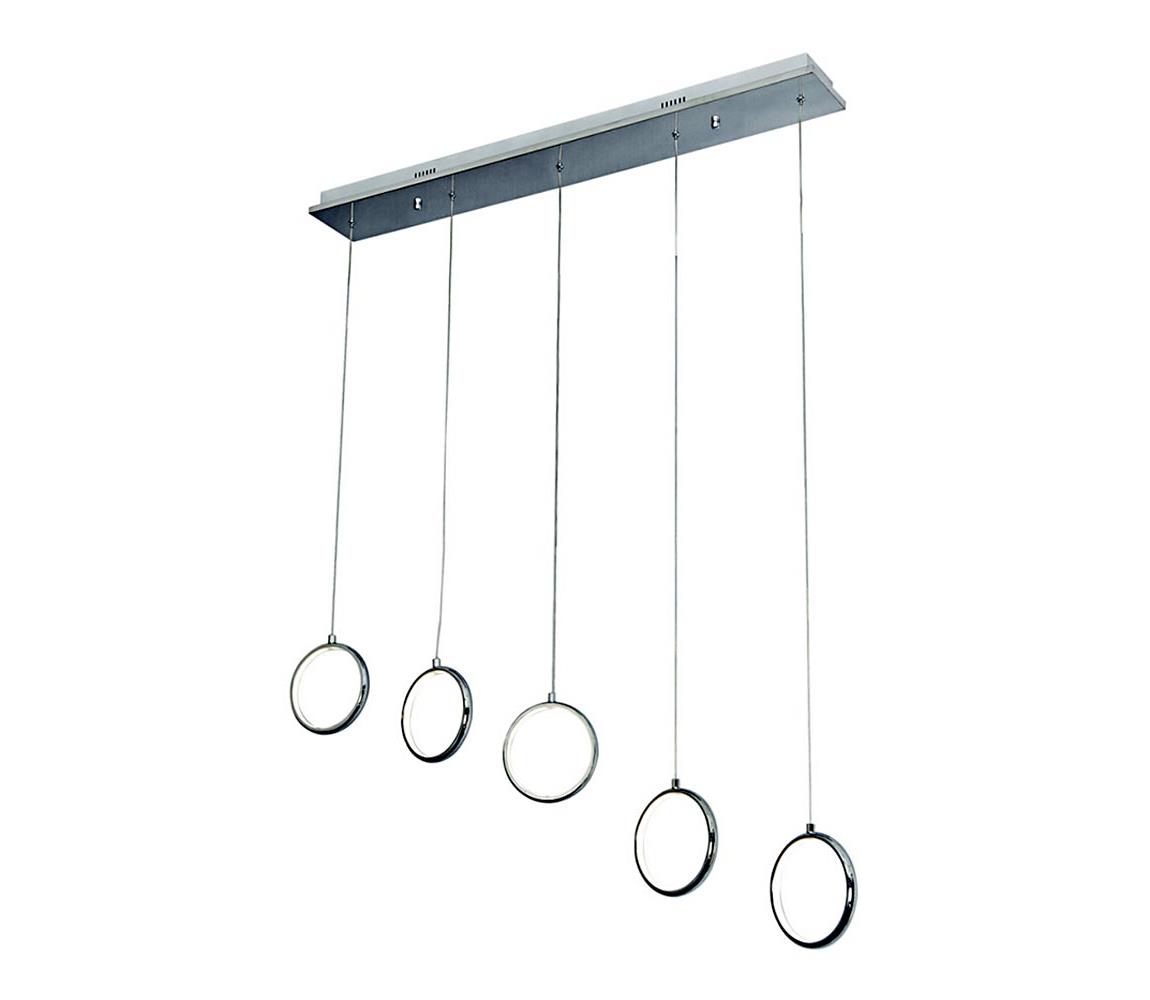 LED Luster na lanku ANELLO 5xLED/7W/230V