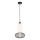 LED Luster na lanku ARAME LED/15W/230V pr. 22 cm čierna