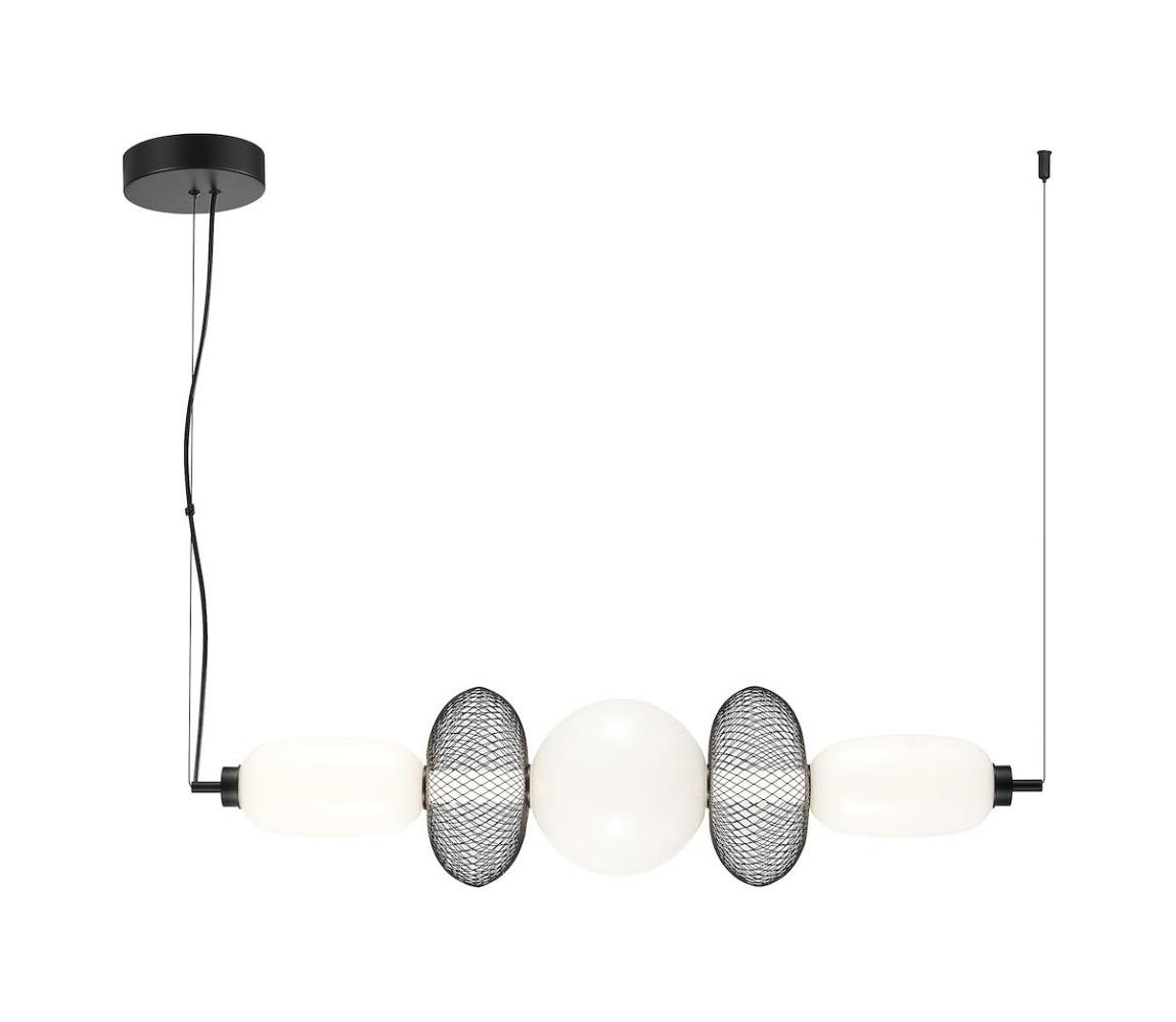 LED Luster na lanku ARAME LED/32W/230V čierna ML1434