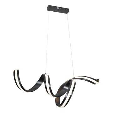 LED luster na lanku AREZIA LED/42W/230V čierny