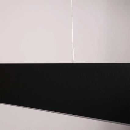 LED luster na lanku BERNADETTA LED/20W/230V 4000K čierny