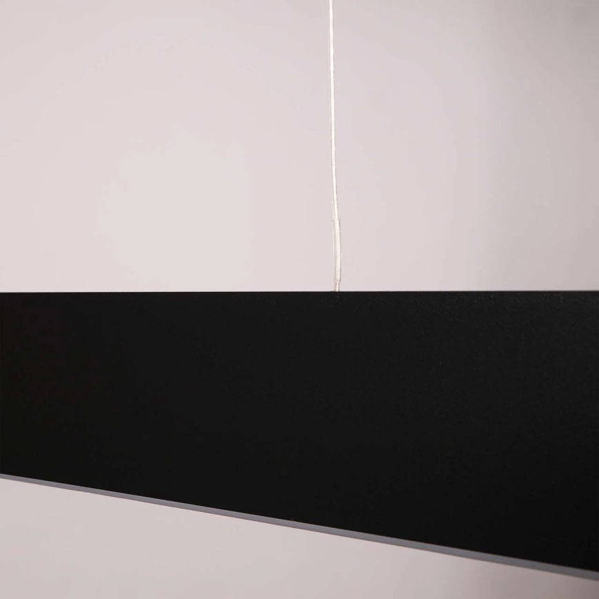 LED luster na lanku BERNADETTA LED/20W/230V 4000K čierny