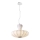 LED luster na lanku BOLA LED/11W/230V + 1xE27/5W CRI 90 biela
