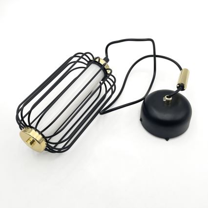 LED luster na lanku BONNIE LED/10W/230V 3000K čierny