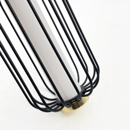 LED luster na lanku BONNIE LED/15W/230V 3000K čierna