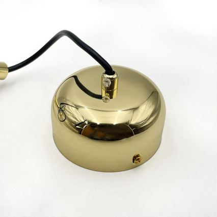 LED luster na lanku BONNIE LED/15W/230V 3000K zlatá