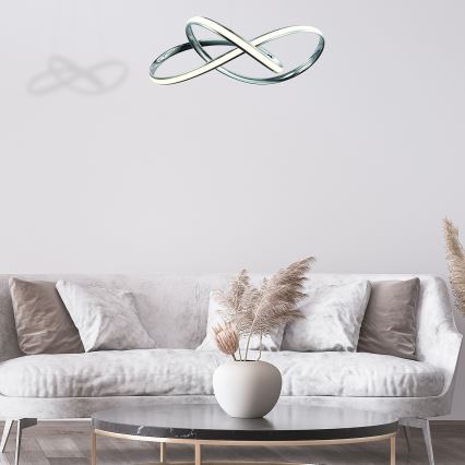 LED Luster na lanku CAPPIO LED/36W/230V lesklý chróm