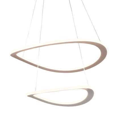 LED luster na lanku CASHMERE LED/75W/230V pr. 59,5 béžový