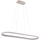 LED luster na lanku CASHMERE LED/80W/230V 30x100 cm biela