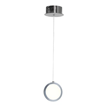 LED Luster na lanku CIRCOLO LED/7W/230V lesklý chróm