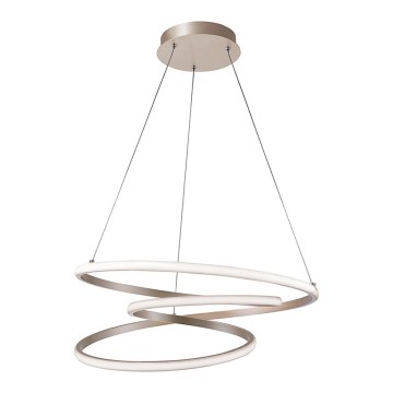 LED luster na lanku CORT LED/40W/230V strieborný