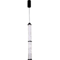 LED luster na lanku CORTE LED/18W/230V čierny