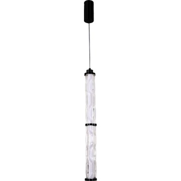 LED luster na lanku CORTE LED/18W/230V čierny