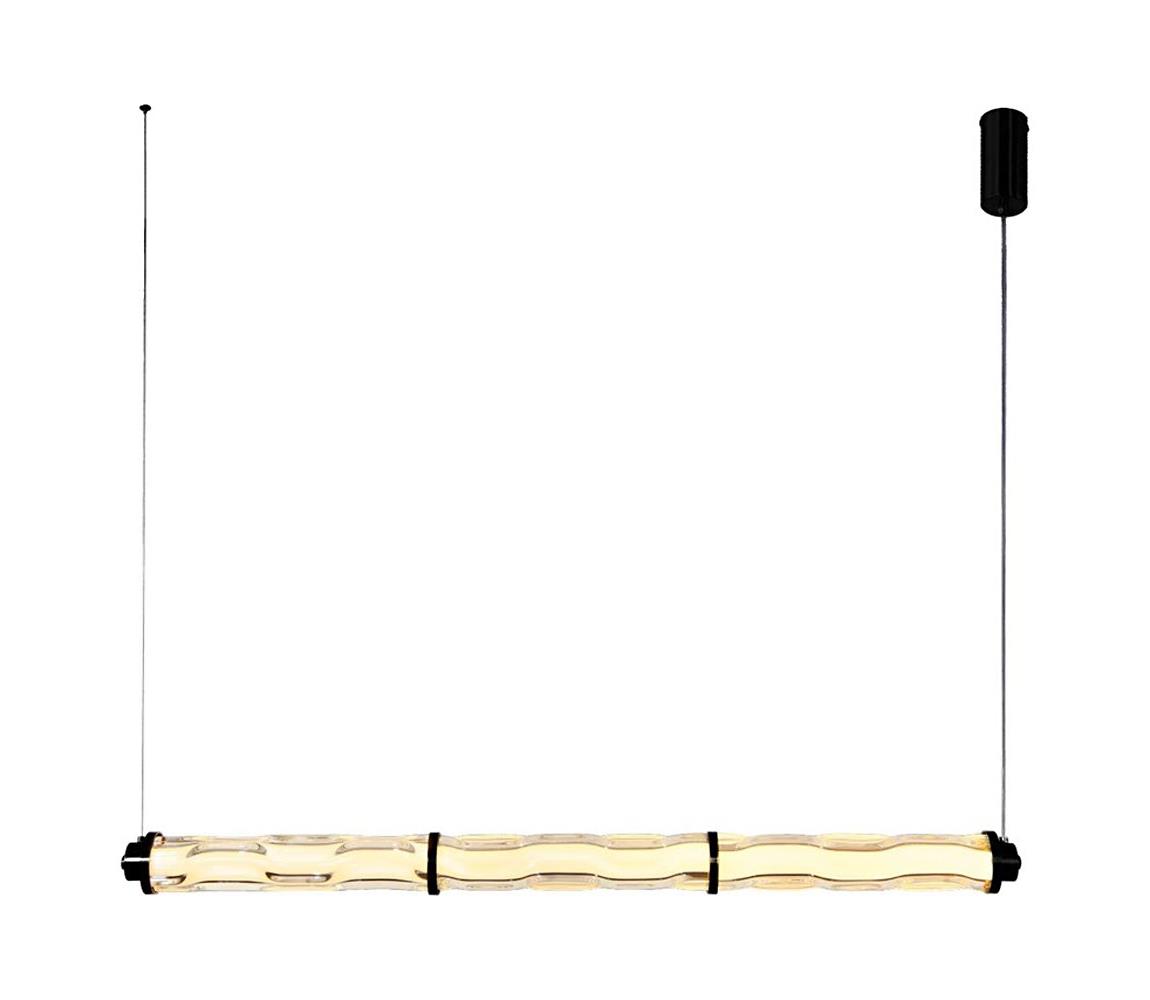 LED luster na lanku CORTE LED/25W/230V čierny 33-50786