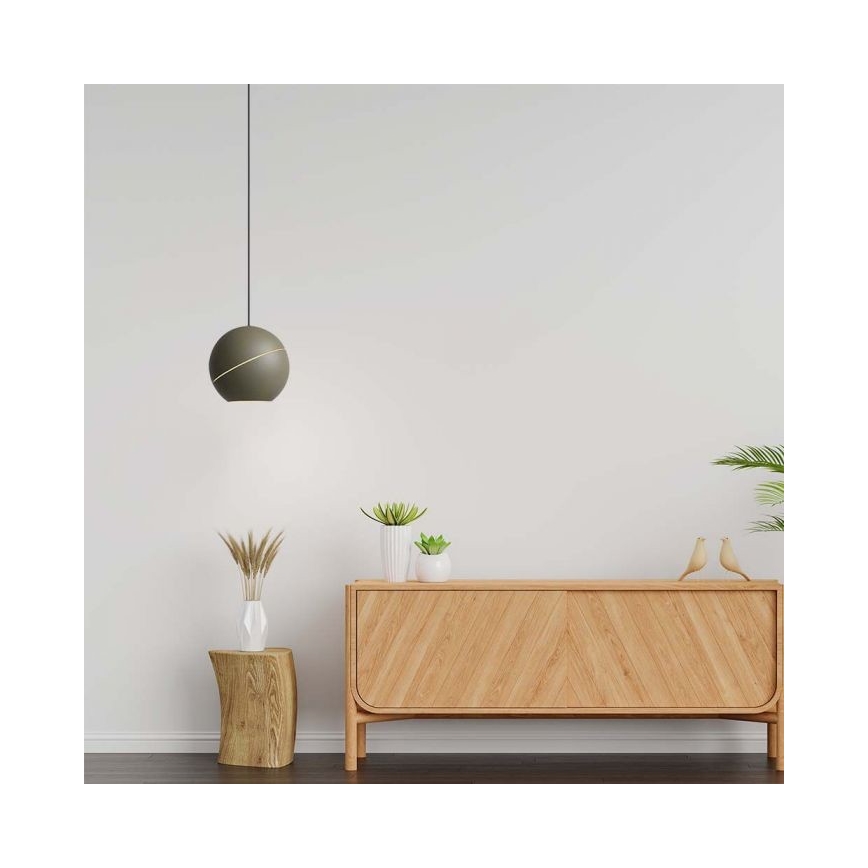 LED Luster na lanku dotykový LED/8,5W/230V 3000K šedá