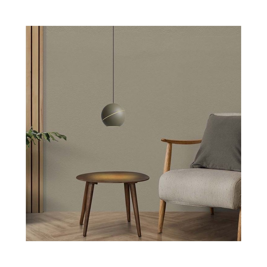 LED Luster na lanku dotykový LED/8,5W/230V 3000K šedá